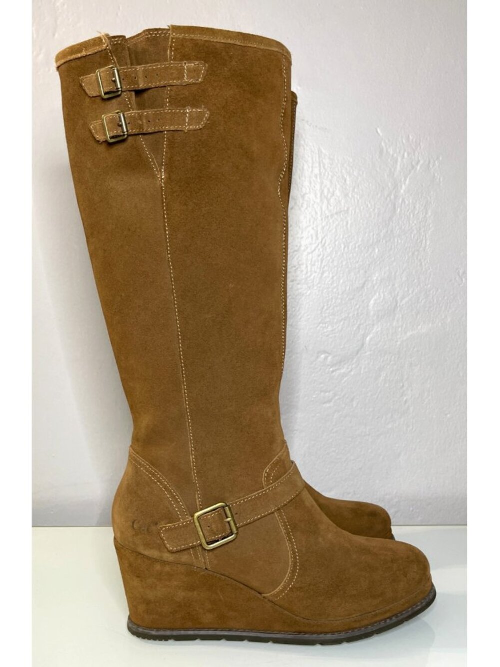 Caterpillar Women's Leather Riding Boots Size 10 EUC